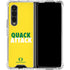 University of Oregon Quack Attack Galaxy Z Fold4 5G Clear Case