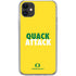 University of Oregon Quack Attack iPhone 11 Clear Case