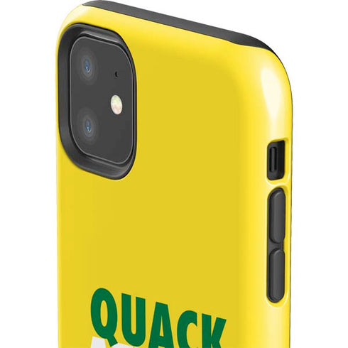 University of Oregon Quack Attack iPhone 11 Impact Case