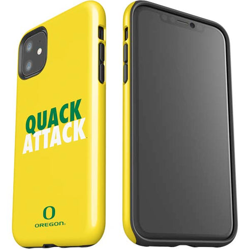 University of Oregon Quack Attack iPhone 11 Impact Case