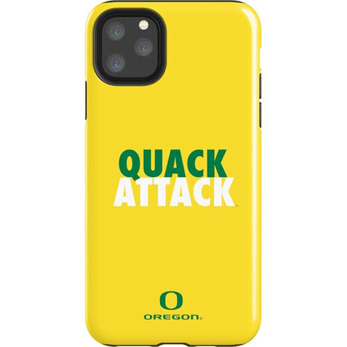 University of Oregon Quack Attack iPhone 11 Pro Max Impact Case