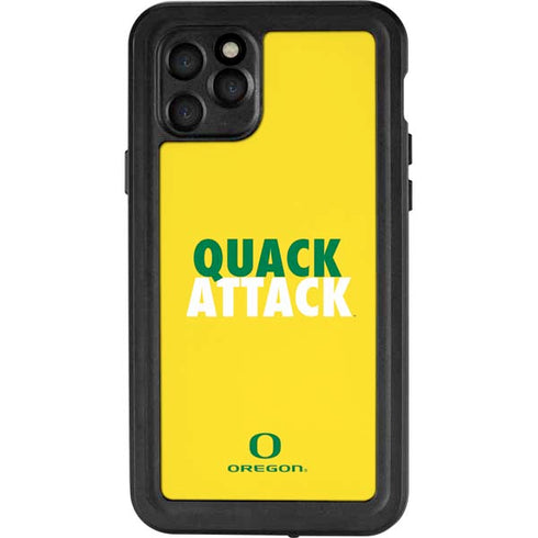 University of Oregon Quack Attack iPhone 11 Pro Waterproof Case