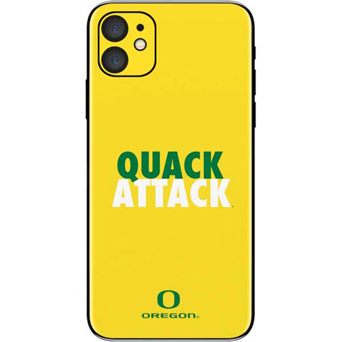 University of Oregon Quack Attack iPhone 11 Skin