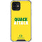 University of Oregon Quack Attack iPhone 12 Mini Clear Case