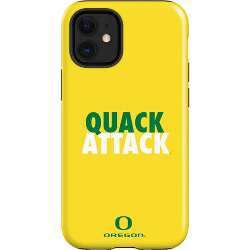University of Oregon Quack Attack iPhone 12 Mini Impact Case