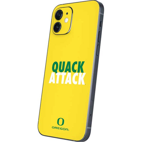 University of Oregon Quack Attack iPhone 12 Skin