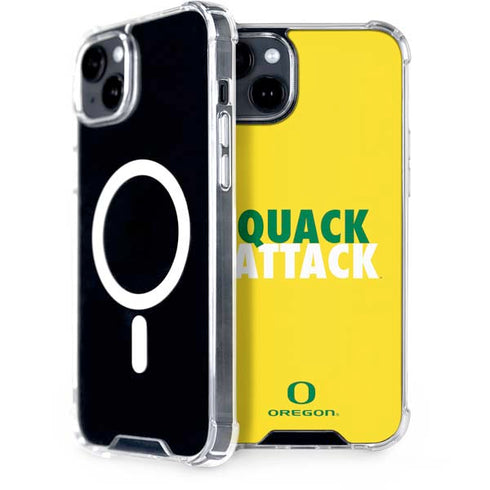 University of Oregon Quack Attack iPhone 15 MagSafe Case