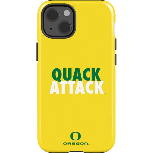 University of Oregon Quack Attack iPhone 14 Impact Case