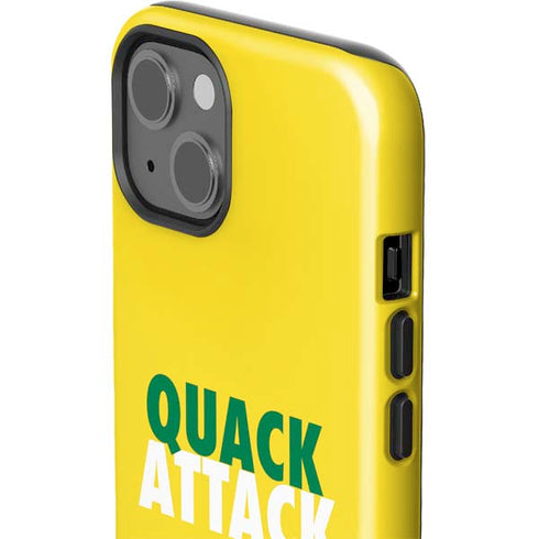University of Oregon Quack Attack iPhone 14 Impact Case
