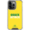 University of Oregon Quack Attack iPhone 14 Pro Clear Case