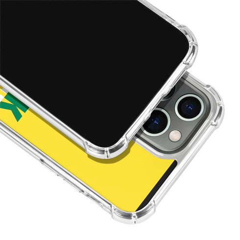 University of Oregon Quack Attack iPhone 15 Pro Max Clear Case