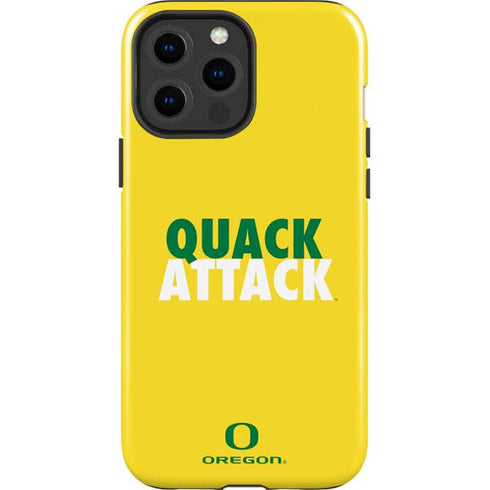 University of Oregon Quack Attack iPhone 15 Pro Max Impact Case