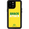 University of Oregon Quack Attack iPhone 14 Pro Max Waterproof Case