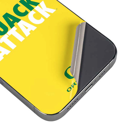 University of Oregon Quack Attack iPhone 14 Pro Skin
