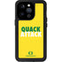 University of Oregon Quack Attack iPhone 14 Pro Waterproof Case