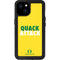 University of Oregon Quack Attack iPhone 15 Plus Waterproof Case