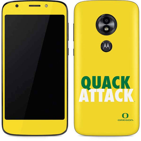 University of Oregon Quack Attack Moto E5 Play Skin