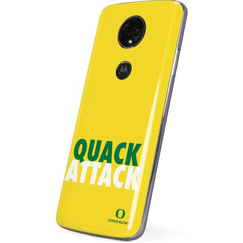 University of Oregon Quack Attack Moto E5 Plus Skin