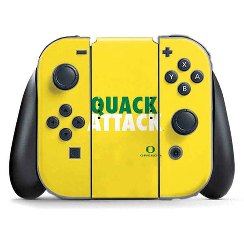 University of Oregon Quack Attack Nintendo Switch (2017-2021) Joy-Con Controller Skin