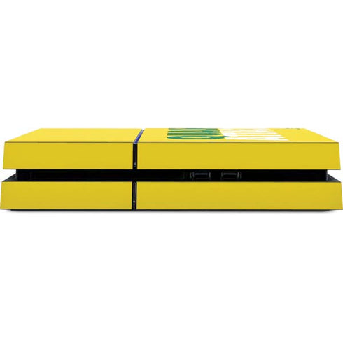 University of Oregon Quack Attack PS4 Console Skin