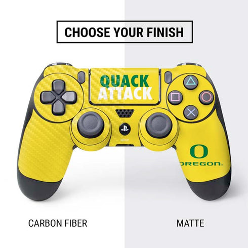 University of Oregon Quack Attack PS4 Controller Skin