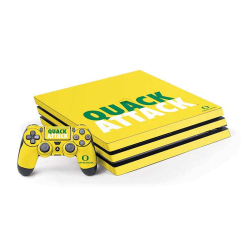 University of Oregon Quack Attack PS4 Pro Bundle Skin