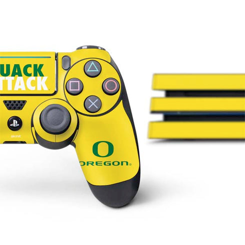 University of Oregon Quack Attack PS4 Pro Bundle Skin
