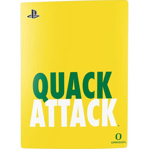 University of Oregon Quack Attack PS5 Digital Edition Console Skin