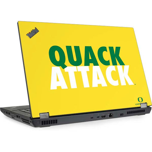 University of Oregon Quack Attack Lenovo ThinkPad Skin