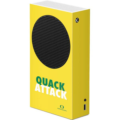 University of Oregon Quack Attack Xbox Series S Console Skin