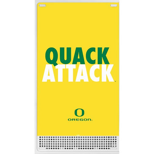 University of Oregon Quack Attack Xbox Series S Console Skin