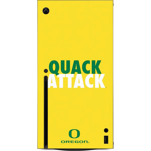 University of Oregon Quack Attack Xbox Series X Console Skin