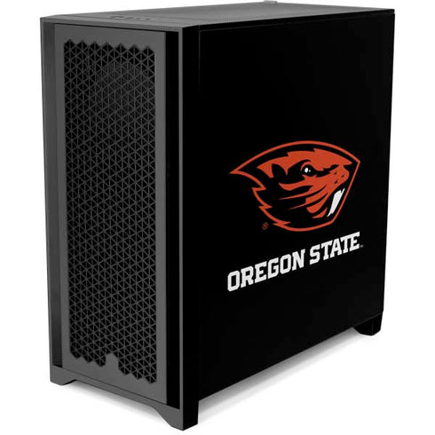 Oregon State University Beavers Corsair 4000D Tempered Glass Mid-Tower ATX Case Skin