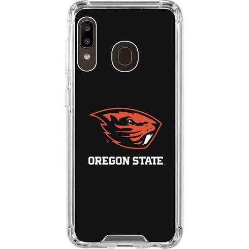 Oregon State University Beavers Galaxy A30 Clear Case