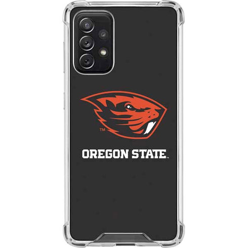 Oregon State University Beavers Galaxy A72 5G Clear Case