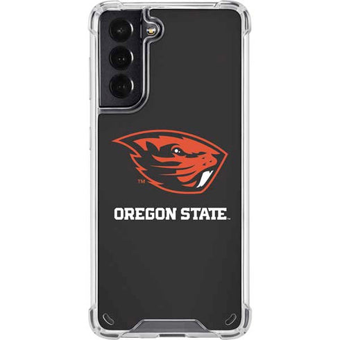 Oregon State University Beavers Galaxy S21 5G Clear Case