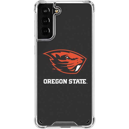 Oregon State University Beavers Galaxy S21 Plus 5G Clear Case