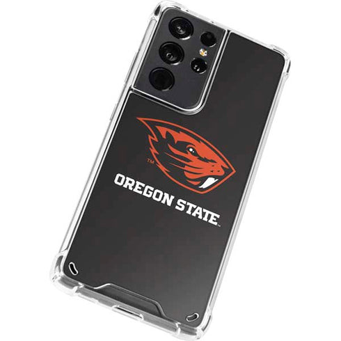 Oregon State University Beavers Galaxy S21 Ultra 5G Clear Case