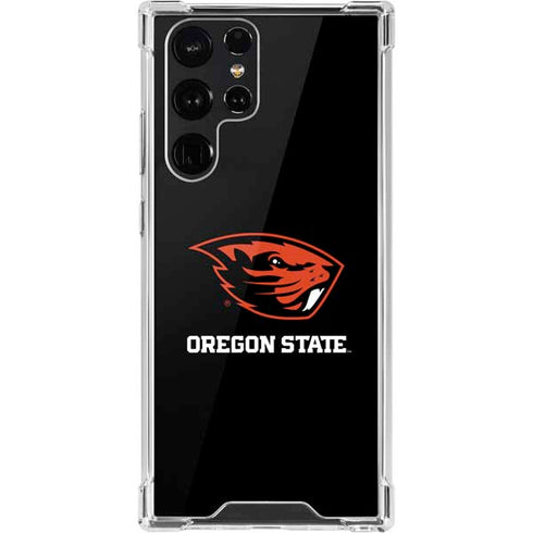Oregon State University Beavers Galaxy S22 Ultra Clear Case