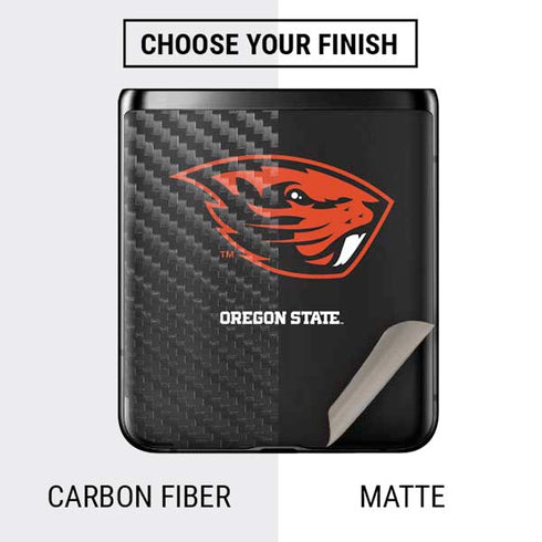 Oregon State University Beavers Galaxy Z Flip Skin