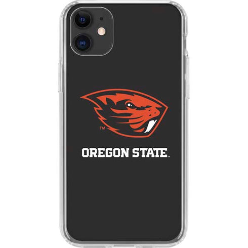 Oregon State University Beavers iPhone 11 Clear Case