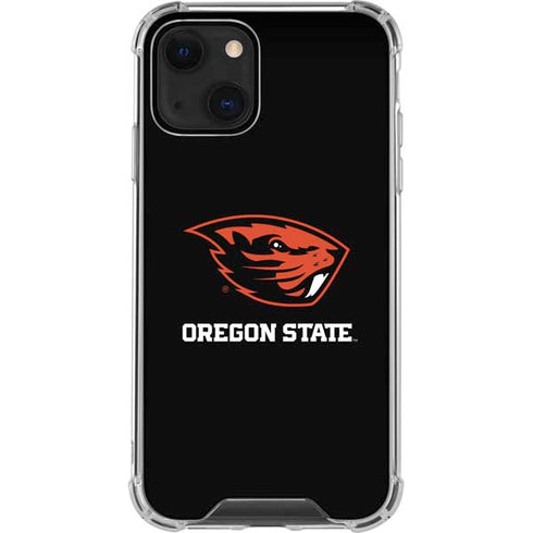Oregon State University Beavers iPhone 14 Plus Clear Case