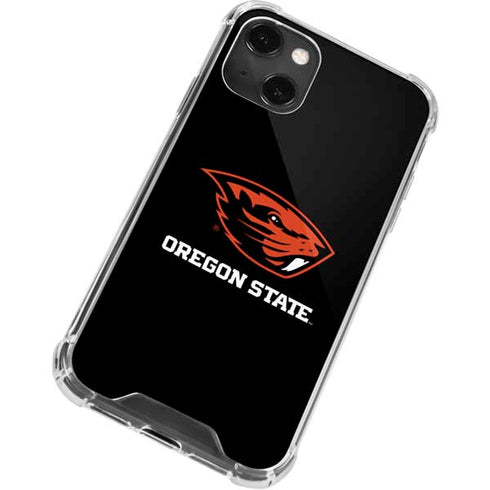 Oregon State University Beavers iPhone 14 Plus Clear Case