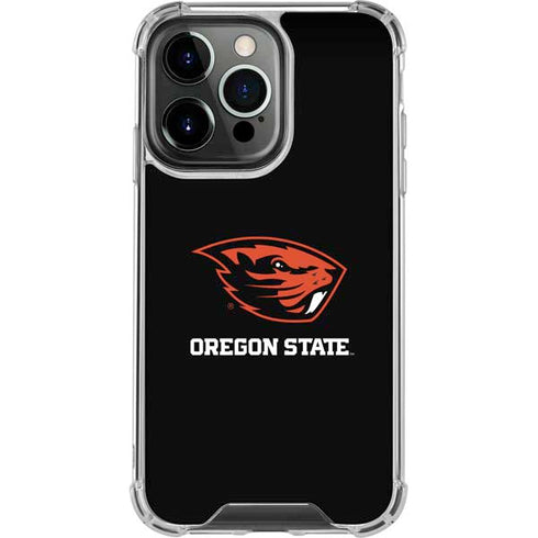 Oregon State University Beavers iPhone 15 Pro Clear Case