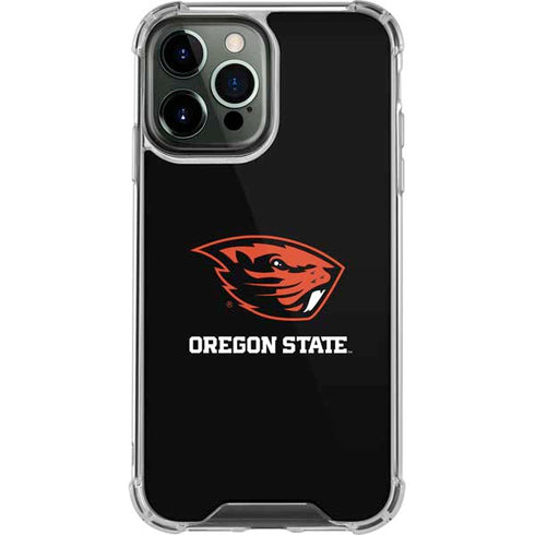 Oregon State University Beavers iPhone 14 Pro Max Clear Case