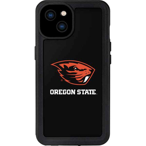 Oregon State University Beavers iPhone 15 Plus Waterproof Case