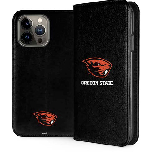 Oregon State University Beavers iPhone 15 Pro Max Folio Case