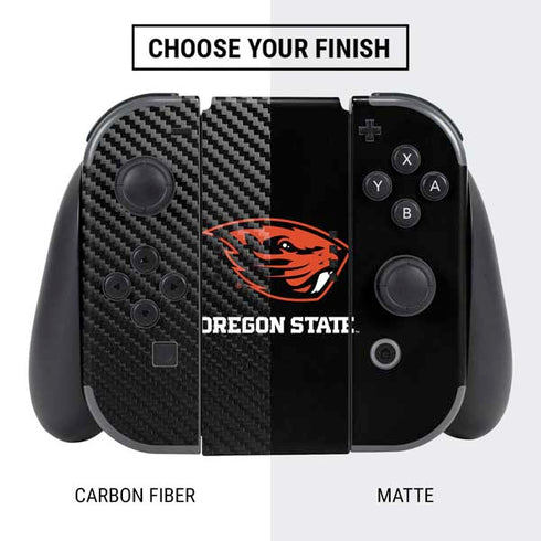 Oregon State University Beavers Nintendo Switch Bundle Skin
