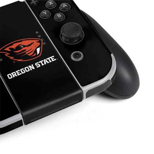Oregon State University Beavers Nintendo Switch OLED (2021) Skin