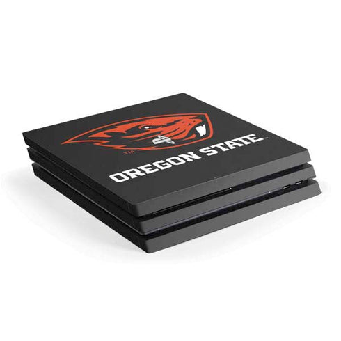 Oregon State University Beavers PS4 Pro Console Skin